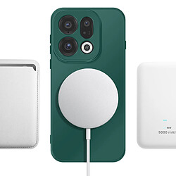 Acheter Avizar Coque pour Oppo Find X9 en Silicone Souple avec Contour Caméra Surélevé Vert sapin