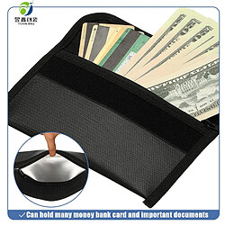 Acheter INF Sac ignifuge et étanche pour documents/argent - Protégez vos objets de valeur Black