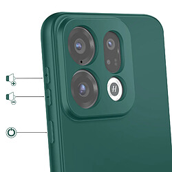 Avis Avizar Coque pour Oppo Find X9 en Silicone Souple avec Contour Caméra Surélevé Vert sapin