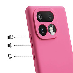 Avis Avizar Coque pour Realme 16 Pro Soft-Touch en Silicone Série Fast Cover Rose