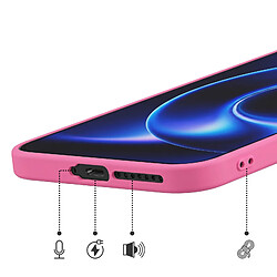Acheter Avizar Coque pour Xiaomi 17 Ultra Soft-Touch en Silicone Série Fast Cover Rose