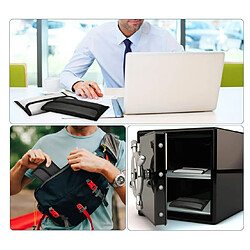 Avis INF Sac ignifuge et étanche pour documents/argent - Protégez vos objets de valeur Black