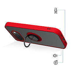 Acheter Avizar Coque Anneau pour Google Pixel 10a Protection Renforcé avec Bague Magnétique Rouge