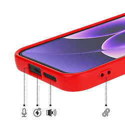 Acheter Avizar Coque pour Xiaomi 17 Soft-Touch en Silicone Série Fast Cover Rouge