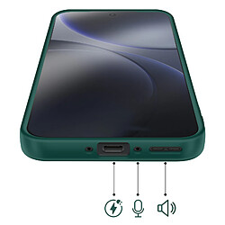 Avizar Coque pour Oppo Find X9 en Silicone Souple avec Contour Caméra Surélevé Vert sapin pas cher