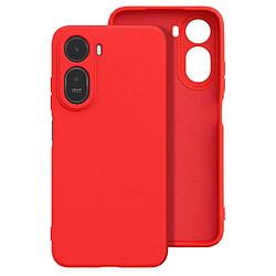 Avizar Coque pour Redmi A7 Pro Soft-Touch en Silicone Série Fast Cover Rouge pas cher