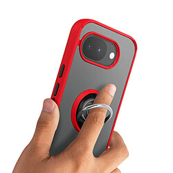 Avizar Coque Anneau pour Google Pixel 10a Protection Renforcé avec Bague Magnétique Rouge pas cher