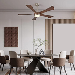 Acheter ByteLike Ventilateur de plafond 132cm avec lumière LED dimmable