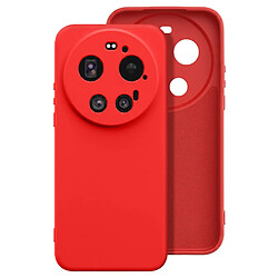 Avizar Coque pour Xiaomi 17 Ultra Soft-Touch en Silicone Série Fast Cover Rouge pas cher