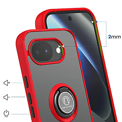 Avis Avizar Coque Anneau pour Google Pixel 10a Protection Renforcé avec Bague Magnétique Rouge