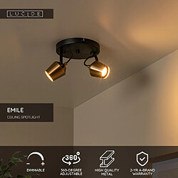 Avis Lucide spot Emile - or