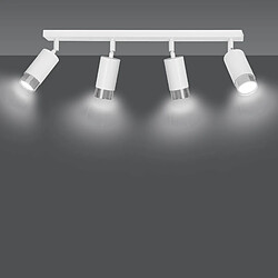Avis Emibig Spot plafond 4 lampes - Argent