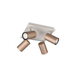 Avis Trio Spot Marley 4 lampes - Marron