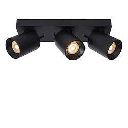 Acheter Lucide Spot plafond 3 lampes - Noir