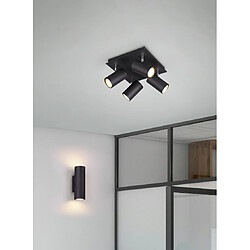 Acheter Trio Spot plafond Marley 4xGU10 - Noir