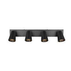 Avis Trio Spot intérieur 4 lampes - Noir