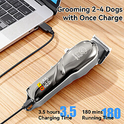 Acheter Hatteker Tondeuse pour chiens HT-852 Tondeuse chiens et chats silencieuse et faibles vibrations