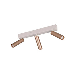 Trio spot LED Ambala - Marron pas cher