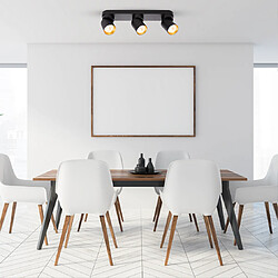 Avis Milagro spot Andy 3 lampes - Noir