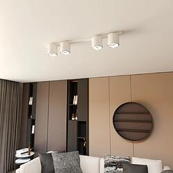 Avis Emibig Spot plafond 4 lampes - Blanc