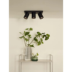 Avis Lucide Spot plafond 3 lampes - Noir