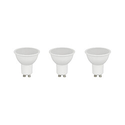 Avis RL Ampoule LED spot GU10 5W blanc chaud 345 lm verre dépoli blanc