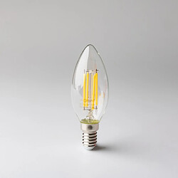 Acheter Ampoule LED filament bougie E14 6W 720lm 2700K Ecolight