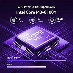 Avis VANWIN PC Portable 15,6" FHD Ecran Tactile Rotation 360°Intel Core m3-8100Y 16Go RAM SSD 512Go