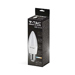 Vtac Ampoule LED V-TAC VT-1821 4,5W E27 flamme 3000K 470lm pas cher