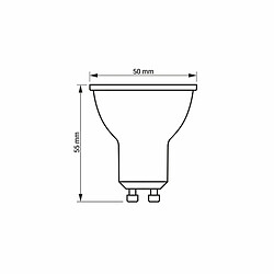 Avis Spot LED MR16 GU10 5W 400lm 4000K neutre Videx