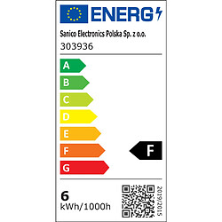 Avis Ampoule LED G45 E14 6,3W 3000K 560lm opale Polux Pl