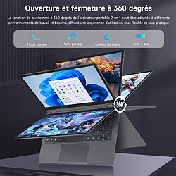 Avis VANWIN PC Portable 11.6"Ecran Tactile rotation 360°8Go RAM 256Go SSD-Intel® Pentium® Gold 6500Y