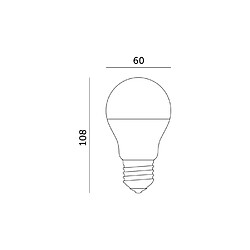 Acheter Ampoule LED E27 9W 810lm 3000K capteur-mouvement Kobi