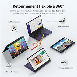 Avis VANWIN PC Portable 15,6" FHD Ecran Tactile Rotation 360°Intel Core m3-8100Y 16Go RAM SSD 512Go