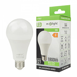 Avis Ecolight Ampoule LED sans scint. globe E27 18W 3000K 1620lm
