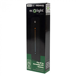 Avis Télécommande RF tactile CCT LED noire Ecolight R12