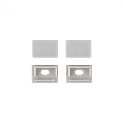 Acheter Profil LED saillie GNS02 blanc diffuseur clair 2 m Ecolight