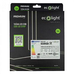 Avis Ruban LED Neon COB 24V 480/m IP67 5m 4000K Ecolight