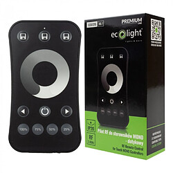 Avis Télécommande RF variateur LED Mono 1 zone noire Ecolight