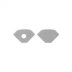 Acheter Profil LED angle R01 anodisé diffuseur givré 1m Ecolight
