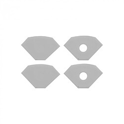 Acheter Profil d’angle LED R02 blanc, diffuseur clair 2 m Ecolight