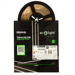 Acheter Ruban LED COB 9W/m 4000K 990lm/m 12V IP67 5m Ecolight