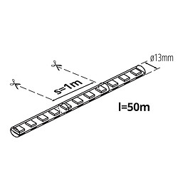 Acheter Cordon lumineux LED 50m dimmable IP65 GIVRO Kanlux