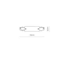 Acheter Nowodvorski Lighting Connecteur droit noir rail 3 circuits CTLS Nowodvorski 8708
