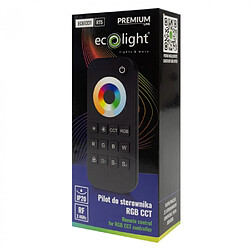 Avis Télécommande RF RT5 LED RGB+CCT tactile noire Ecolight