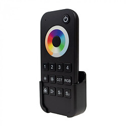 Acheter Télécommande tactile RF RGB+CCT 4 zones noire Ecolight