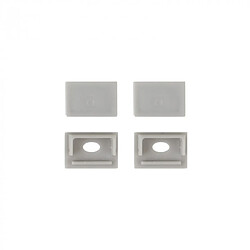 Acheter Profil LED encastré anodisé diffuseur clair 2m Ecolight