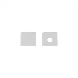 Acheter Profil LED GN01 en saillie blanc, diffuseur givré 1m Ecolight