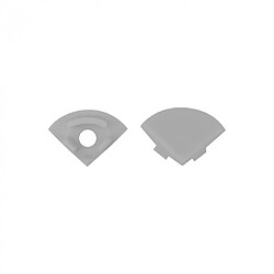 Acheter Ecolight Profil LED d’angle RW01 anodisé, diffuseur opale 1m