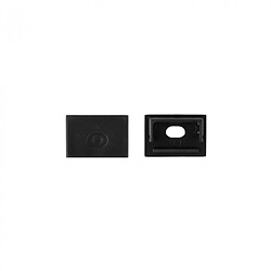 Acheter Profil LED encastré GP-01 noir diffuseur clair 1 m Ecolight